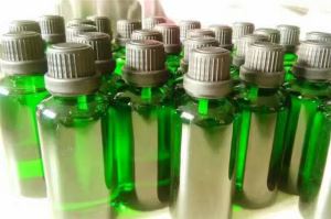 30ml Leekproof Shatterproof Kaasaskantav klaasvee pudel Green
